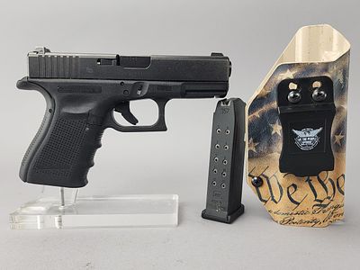 Glock 32 Gen 4 .357 Sig Pistol w/ Holster. Glock Model 32 Gen4 striker-fired semi-automatic 