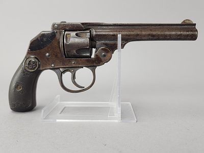 Iver Johnson Safety Automatic .32 Revolver. Iver Johnson Safety Automatic Third Model hammerless 