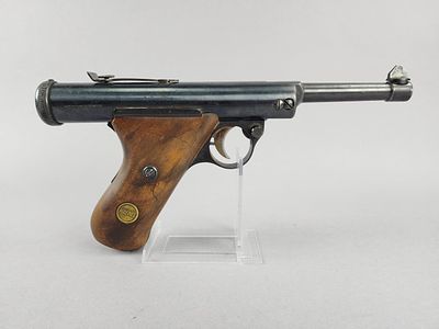 Pre-WWII Haenel Mod. 28 Air Pistol .177 Cal. Haenel Model 28 .177 caliber break-barrel 