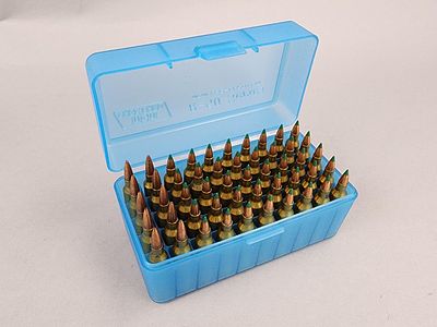Winchester .22-250 Rem CA. Ammunition 50 Rounds. Fifty .22-250 Remington centerfire rifle 