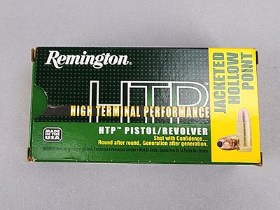 Remington 9mm Luger Pistol Ammo 50 Rounds. Remington HTP High Terminal Performance 9mm Luger 