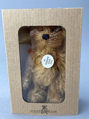 Steiff Club Cinnamon 7 cm Teddy Bear, 2002/03. Margarete Steiff GmbH Steiff Club "Cinnamon" 