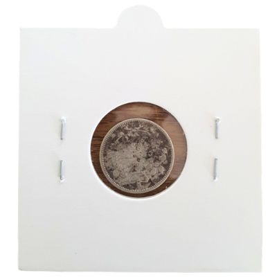 קנדה מטבע בעריך 5 סנט משנת 1896 כסף 0.925 במשקל כולל 1.16 גרם