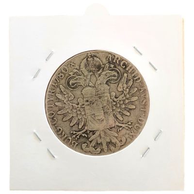 אוסטריה 1 טאלר משנת 1780 במצב VF כסף 0.835 במשקל 28.07 גרם