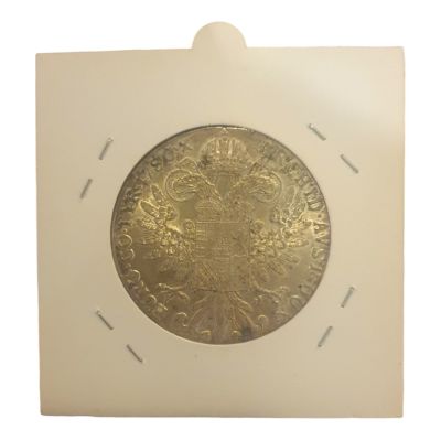 אוסטריה 1 טאלר משנת 1780 במצב XF כסף 0.835 במשקל 28.07 גרם