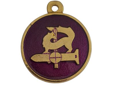 ישראל מדליון פרטי בנושא צבא "בהוקרה עורב גבעתי" בקוטר 39 מ"מ במשקל 15.89 גרם