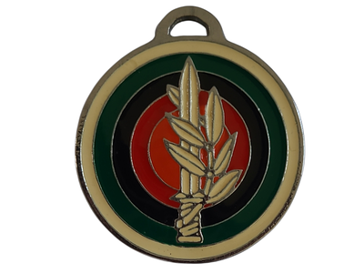 ישראל מדליון פרטי בנושא צבא "זרוע היבשה" בקוטר 45 מ"מ במשקל 25.91 גרם