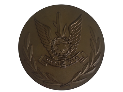 ישראל מדליה פרטית בנושא צבא "חיל האויר" בקוטר 60 מ"מ במשקל 94.32 גרם