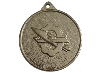 ישראל מדליון פרטי בנושא צבא "מטוס" בקוטר 35 מ"מ במשקל 13.21 גרם