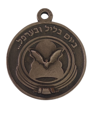 ישראל מדליון פרטי בנושא צבא "ביום בליל ובערפל - F-161 סופה" בקוטר 44 מ"מ במשקל 27.74 גרם