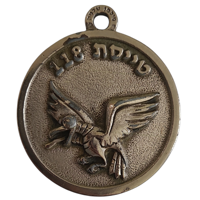 ישראל מדליון פרטי בנושא צבא "טייסת 118" בקוטר 45 מ"מ במשקל 29.32 גרם