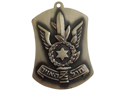 ישראל מדליון פרטי בנושא צבא "חיל האויר" במשקל 19.36 גרם
