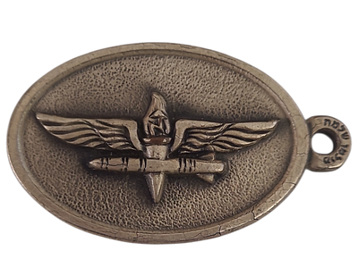 ישראל מדליון פרטי בנושא צבא "בהוקרה אסף מבור" במשקל 20.98 גרם