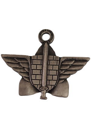 ישראל מדליון פרטי בנושא צבא "בהוקרה מערך הגנה זירת חיפה" במשקל 13.64 גרם