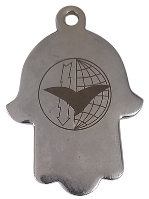 ישראל מדליון פרטי בנושא צבא "בהוקרה טייסת תעופה" במשקל 31.49 גרם