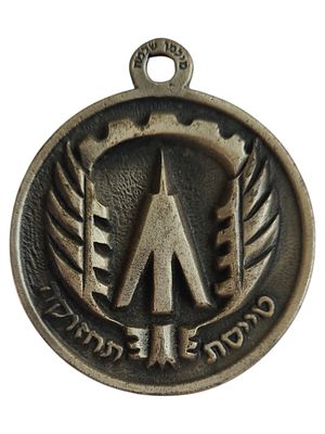 ישראל מדליון פרטי בנושא צבא "טייסת תחזוקה" בקוטר 45 מ"מ במשקל 27.14 גרם