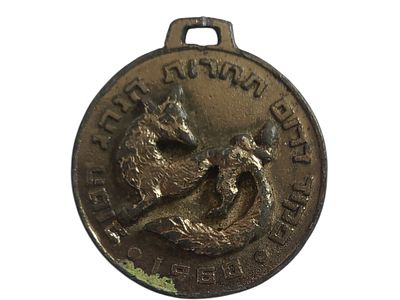 ישראל מדליון בנושא צבא "פקוד דרום תחרות הנהג הטוב 1968" בקוטר 35 מ"מ במשקל 19.36 גרם