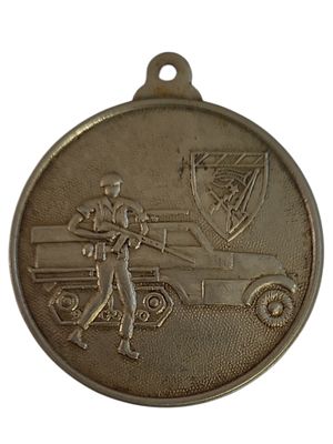 ישראל מדליון בנושא צבא "משמר הגבול" בקוטר 35 מ"מ במשקל 14.83 גרם