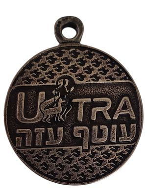 ישראל מדליון בנושא צבא "עוטף עזה" בקוטר 38 מ"מ במשקל 15.95 גרם