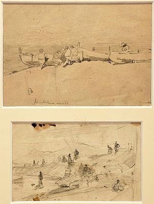 Villani Gennaro (Napoli 1885 - 1948) - Marine matita su carta firma: opera non firmata misure: cm 