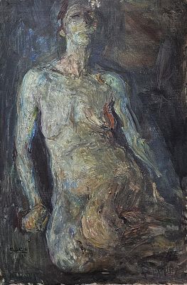 Capaldo Rubens (Parigi 1908 - Napoli 1987) - Nudo femminile 1970 olio su tela firma e data: in 