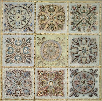 Эльвира Ахмадуллина - 9 квадратов. Эльвира Ахмадуллина, современный художник , моя художественная 