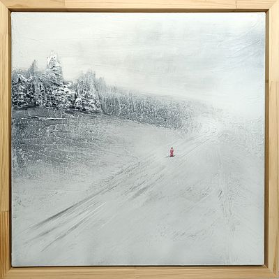 Наташа SWAY - В любую погоду. Холст, акрил, текстурная паста. оформлено в раму Кэнвас