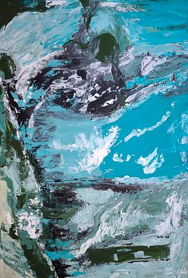 Нина Тимошенко - Абстрактная гармония природы . Погрузитесь в мир абстрактного искусства, где 