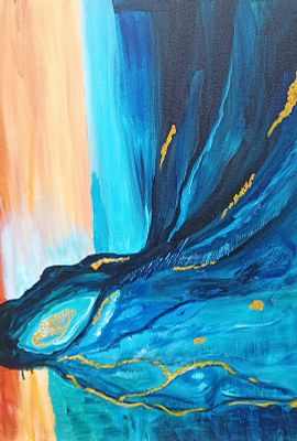 Елена Набатова - Стихия 1. Холст, акрил