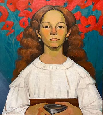 Елена Рожнова - Маки. Холст, акрил