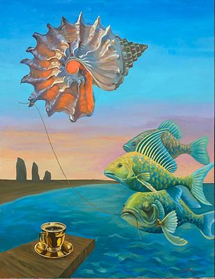 Лилия Римова - Пробуждение. Холст, акрил, текстурная паста