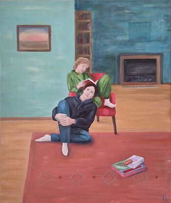 Наталья Иванова (Натива) - Близость. Картина о том, что объединяет и поддерживает молодую семью. 