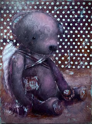 Татьяна Дейнека - Друг из твоего детства. Смешанная техника