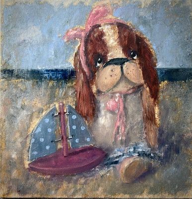 Татьяна Дейнека - Морячка Боня. Холст, масло