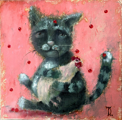 Татьяна Дейнека - Ласковый Василий. Холст, масло