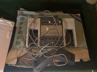 retro adman grandstand colour tv video game controls