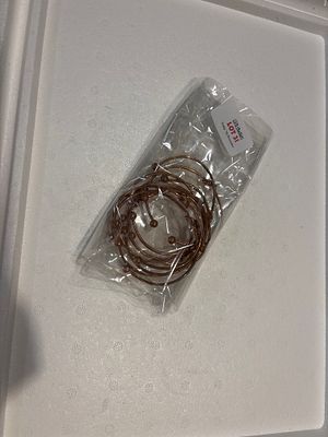 8 new copper bangles