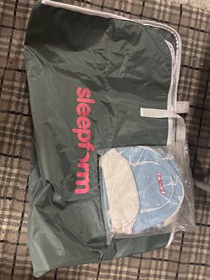 new sleepform bedding storage bag and small new back pack