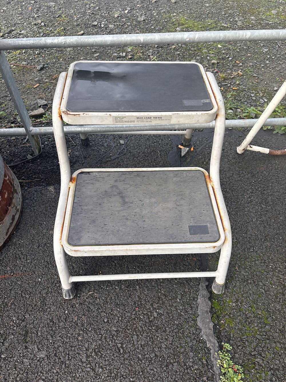 2 tier steps ideal for caravan etc