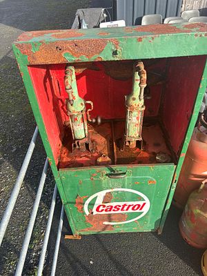 castrol double oil cabinet