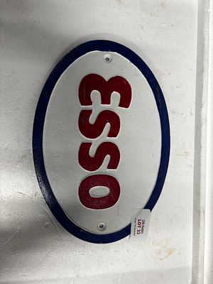 Cast esso sign 9x6 inches