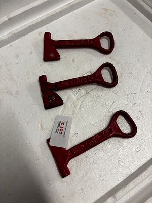 3 mini cast hammers 4x2 inches