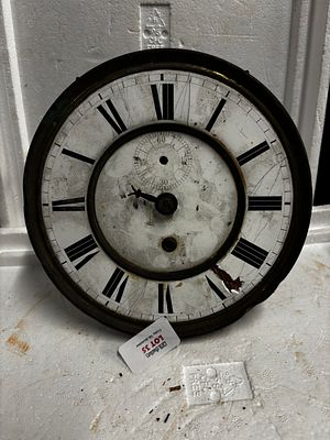 Old clock face