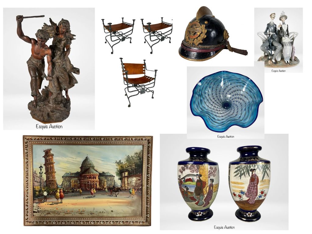 Esquis Auctions | Chicagoland Antiques & Collectibles Auction 10/13/26