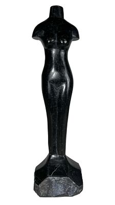 Marquis Collection of Beverly Hills Female Torso S. Stylized female torso sculpture from the 