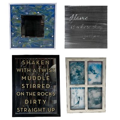 Contemporary Wall Art, Mirrors & Decorative Signs. Collection of contemporary wall d&eacute;cor 
