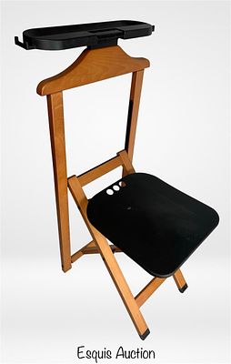 Foppapedretti Italian Modern Valet Chair. Elegant and multifunctional, this Foppapedretti 