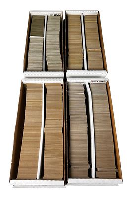 Topps 1982-1985 Baseball Card Sets. Collection of Topps baseball trading cards representing the 