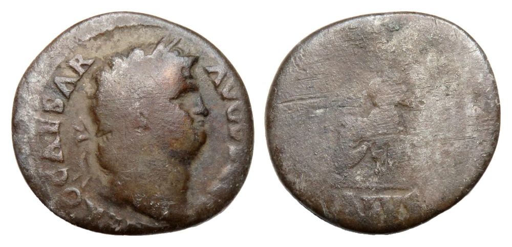 Lot 23: Nero Denarius, Rome, AD 66-7. Silver, 18.58mm 2.76g....