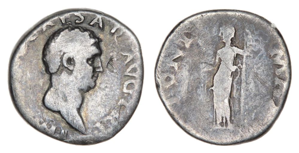 Lot 26: Otho Denarius. Rome, March-April, AD 69. Silver, 17.68...